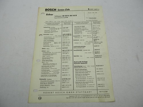 Original bosch service liste - original,