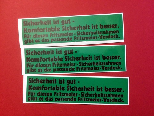 Fritzmeier aufkleber eicher - aufkleber,