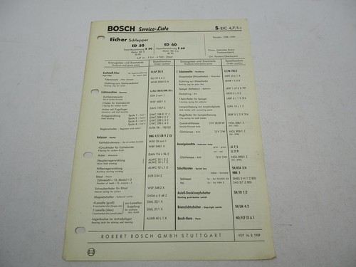 Original bosch service - original, service-liste