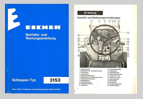 Eicher 3153 tiger traktor - tiger,
