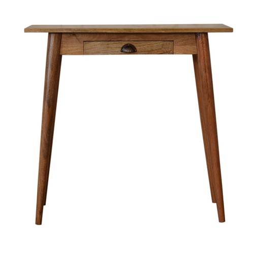 Schreibtisch mangoholz massiv - schreibtisch,