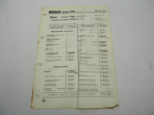Bosch service liste für - bosch,