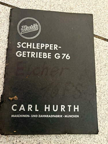 Eicher schleppergetriebe typ - eicher,