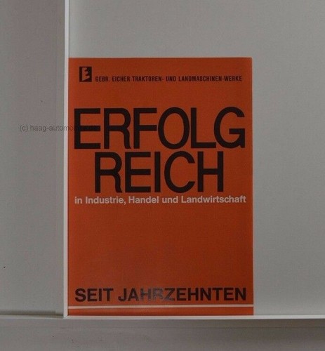 Eicher prospekt - eicher,