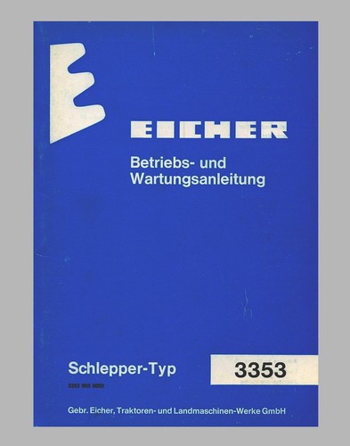 Eicher 3353 mammut - mammut , 74 