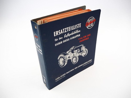 Original eicher em295 - eicher, panther